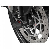 [해외]SW-MOTECH Triumph/Honda/Yamaha 앞바퀴 축 보호대 9138817232 Black