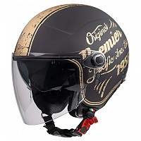 [해외]프리미어  헬멧 오픈 페이스 헬멧 Rocker Visor OR 19 BM 9138713044 Gold / Black