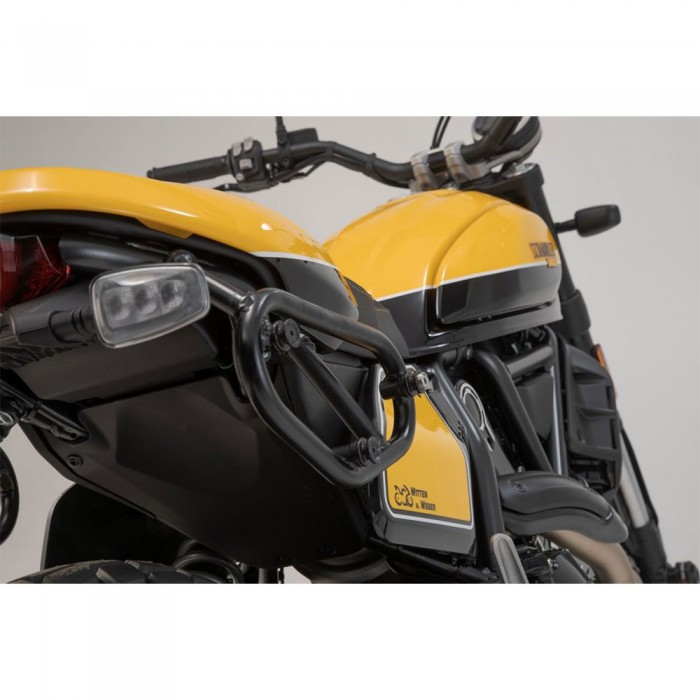 [해외]SW-MOTECH SLC HTA.22.916.11000 Ducati 오른쪽 케이스 피팅 9138821088 Black