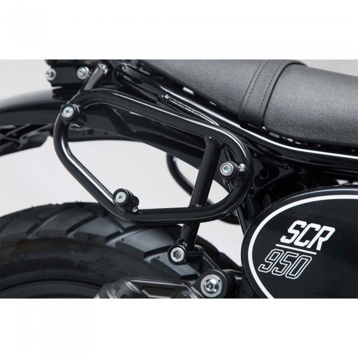 [해외]SW-MOTECH SLC Yamaha SCR 950 ABS 17-20 왼쪽 케이스 피팅 9138821134 Black