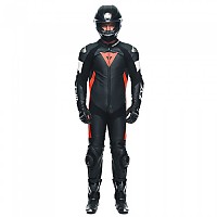 [해외]다이네즈 Tosa Leather Suit 9138560581 Black / Fluo Red / White