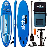 [해외]AKTIVE 풍선 패들 서핑 세트 Chal 10´2´´ 14138860666 Blue