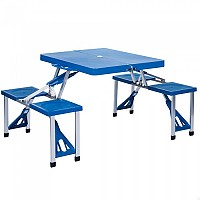 [해외]AKTIVE 85 x 64 x 67 cm Table With Seat 4138860654 Blue