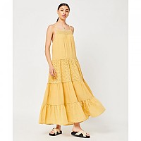 [해외]슈퍼드라이 드레스 Vintage Lace Cami Maxi 138566534 Lemon Yellow