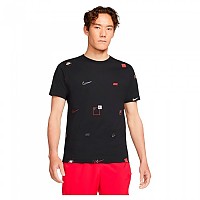 [해외]나이키 Sportswear 12 Mod 로고 Aop 반팔 티셔츠 138569610 Black