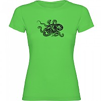 [해외]KRUSKIS Psychedelic Octopus 반팔 티셔츠 10138100762 Light Green
