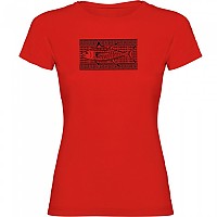 [해외]KRUSKIS Tuna Tribal 반팔 티셔츠 10138100775 Red