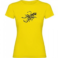 [해외]KRUSKIS Squid Tribal 반팔 티셔츠 10138100793 Yellow