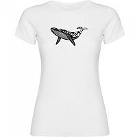 [해외]KRUSKIS Whale Tribal 반팔 티셔츠 10138100804 White