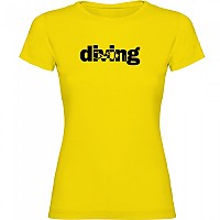 [해외]KRUSKIS 반팔 티셔츠 Word Diving 10138283589 Yellow