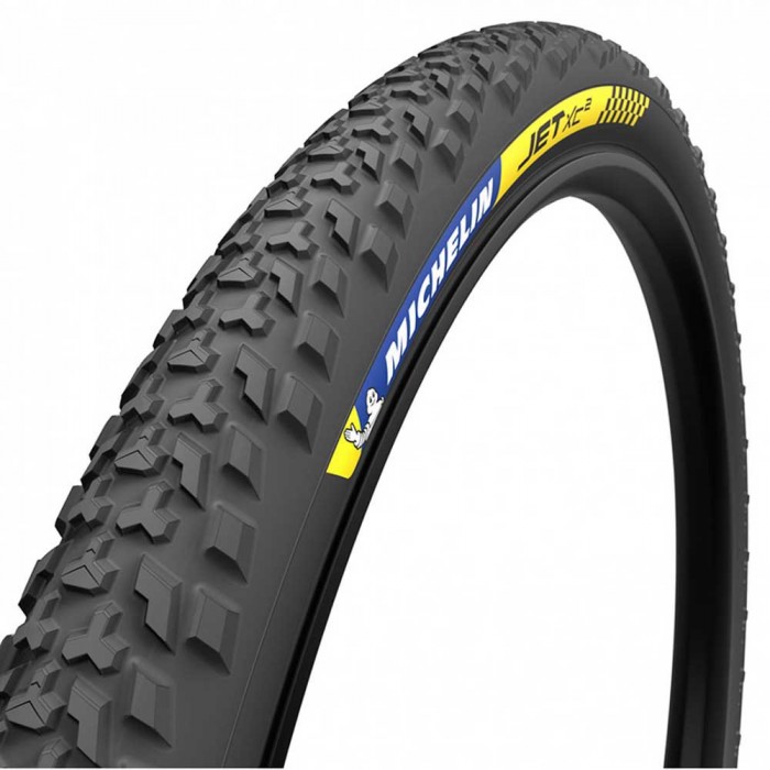 [해외]미쉐린 Jet XC2 Racing Tubeless 29´´ x 2.25 단단한 MTB 타이어 1138393078 Black