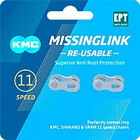 [해외]KMC MissingLink 11s Chain Link 2 Units 1138349830 Silver