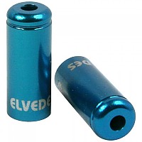 [해외]ELVEDES 알루미늄 브레이크 실드 페룰 Ø5.0 mm 10 단위 1138694388 Blue