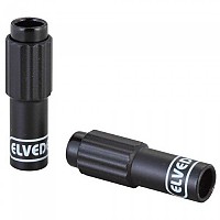 [해외]ELVEDES 인라인 조절기 범용 알루미늄 Ø4.9 mm 2 단위 1138847526 Black