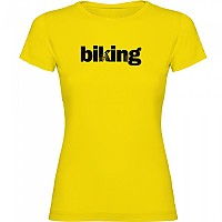 [해외]KRUSKIS 반팔 티셔츠 Word Biking 1138255870 Yellow