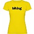 [해외]KRUSKIS Word Biking 반팔 티셔츠 1138255870 Yellow