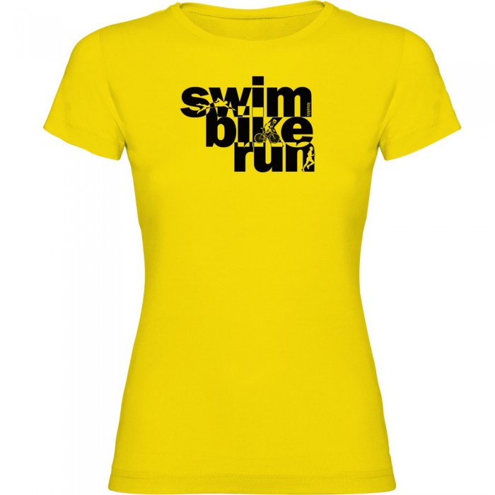 [해외]KRUSKIS Word Triathlon 반팔 티셔츠 1138256172 Yellow