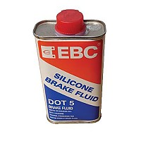 [해외]EBC Dot5 Silicone 250 ml Brake Fluid 9138826662 White / Red / Blue