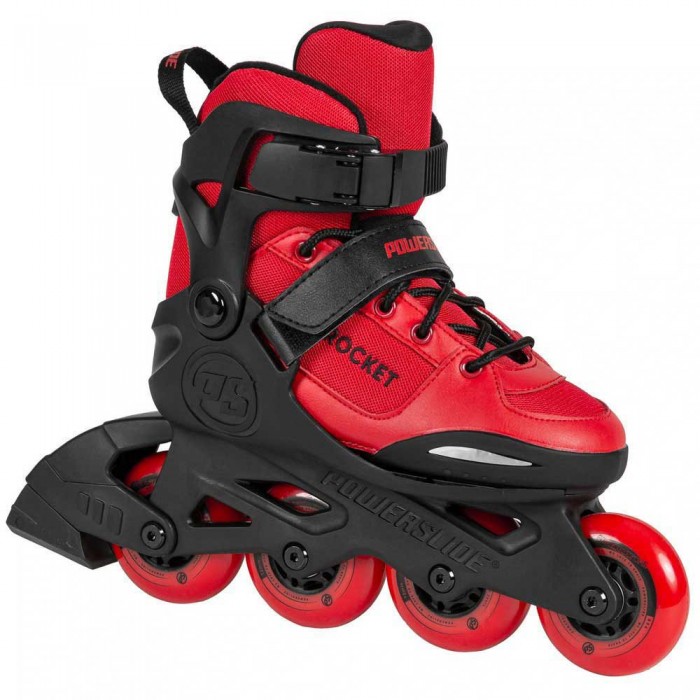 [해외]파워슬라이드 Rocket Adjustable 인라인 스케이트 14138888219 Black / Red