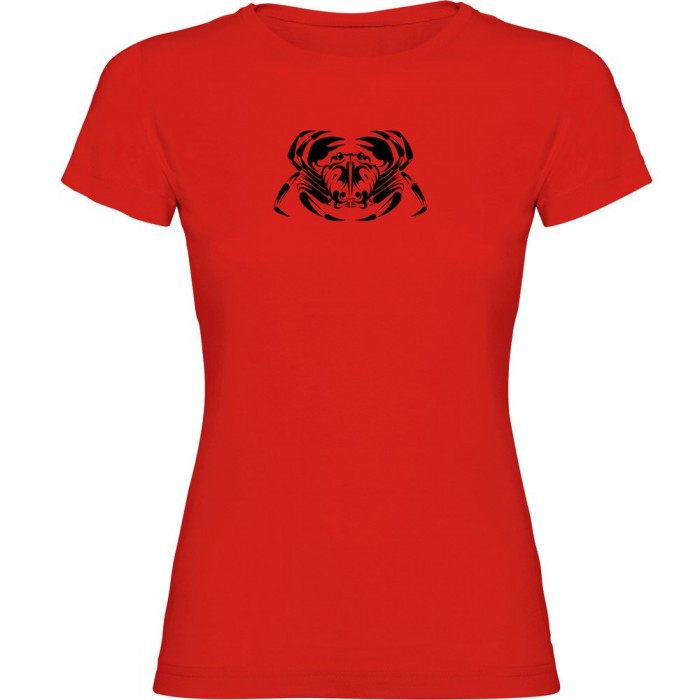 [해외]KRUSKIS Crab Tribal 반팔 티셔츠 14138100715 Red