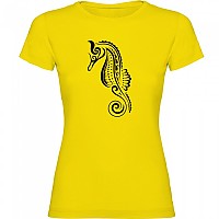 [해외]KRUSKIS Seahorse Tribal 반팔 티셔츠 14138100823 Yellow
