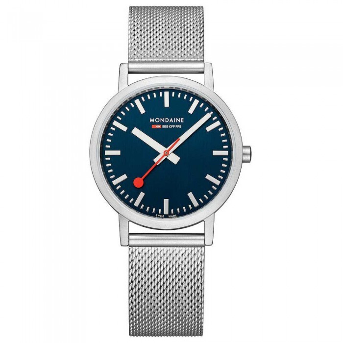 [해외]몬데인 Classic 36 mm 시계 138893367 Deepest Blue / St. Steel Brushed Stainlees Steel Mesh