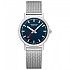 [해외]몬데인 Classic 36 mm 시계 138893367 Deepest Blue / St. Steel Brushed Stainlees Steel Mesh