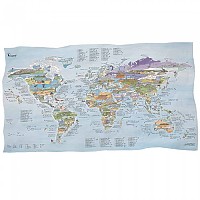 [해외]AWESOME MAPS 카이트서프 지도 타월 Best Kitesurfing Spots In The World 7138435085