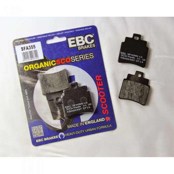 [해외]EBC 브레이크 패드 SFA-Series Organic Scooter SFA655 9138828187 Black
