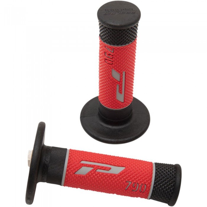 [해외]PROGRIP Triple Density Offroad 790 핸들 그립 9138829514 Grey / Red / Black