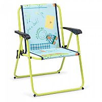[해외]SOLENNY 유아용 고정 접이식 의자 알루미늄 52x42x40 cm 6138814833 Green / Blue