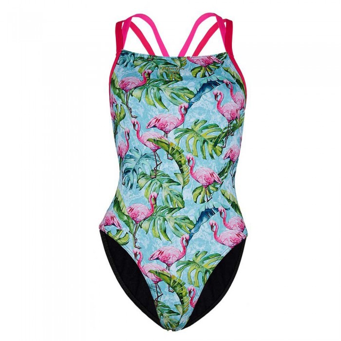 [해외]펠프스 수영복 Flamingo Open Back 6138204230 Multicolour / Black