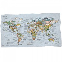 [해외]AWESOME MAPS Bucketlist Map Towel Things To Do Before You Die 3138435061
