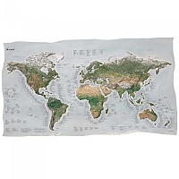 [해외]AWESOME MAPS Surftrip Map Green Edition Towel Best Surf Beaches Of The World Green Edition 3138435103