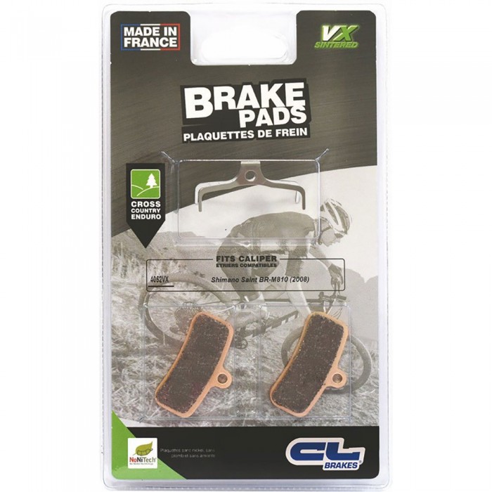 [해외]CL BRAKES 소결 디스크 브레이크 패드 4064VX 1138780349 Black