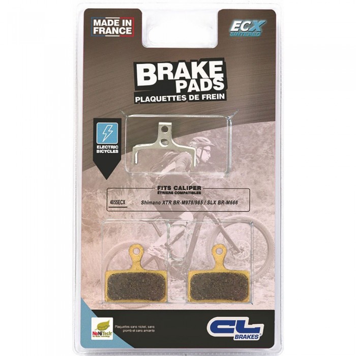 [해외]CL BRAKES 소결 디스크 브레이크 패드 E-Bike 4052ECX 1138780354 Black