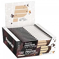 [해외]파워바 단백질 바 상자 프로tein 소프트 레이어 Chocolate Tofee Brownie 40g 12 단위 4138818172 Brown