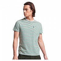 [해외]슈퍼드라이 Vle Stripe 티셔츠 138903216 Preppy Green Stripe