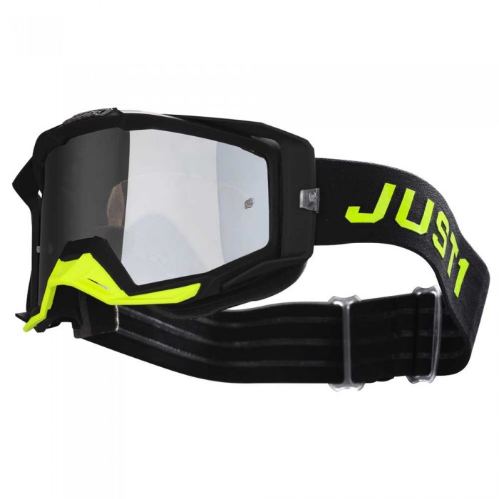 [해외]JUST1 Iris Pulsar 롤오프 시스템이 있는 오프로드 고글 9138646776 Black / Fluo Yellow