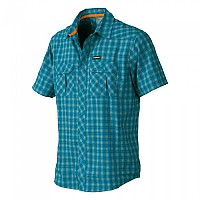 [해외]트랑고월드 Pannec Short Sleeve Shirt 4138779125 Turquoise / Yellow