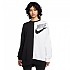 [해외]나이키 Sportswear FT Oos Crew DNC 긴팔 티셔츠 138707606 Black / White