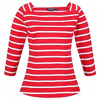 [해외]레가타 Polexia 3/4 소매 티셔츠 138724976 True Red / White Stripe