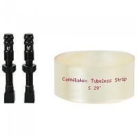 [해외]EFFETTO MARIPOSA 조각 Caffelatex Tubeless Plus 30-35 mm 2 단위 ~와 함께 판막 1138578334 White / White