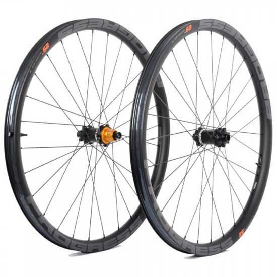 [해외]PROGRESS EB Plus Nitro Boost 27.5´´ Tubeless MTB 휠 세트 1138726383 Black / Grey