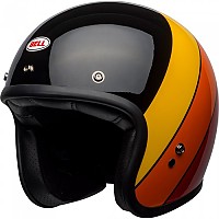 [해외]BELL MOTO 500 RIF 오픈 페이스 헬멧 9138776520 Black / Yellow / Orange / Red