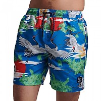 [해외]슈퍼드라이 Vintage Hawaiian 수영복 138894303 Tropical Crane Aop