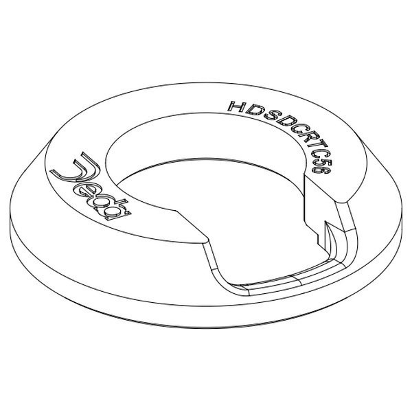 [해외]DEDA 스티어링 모자 S-DCR 1.5 56 mm 1138525323 Black