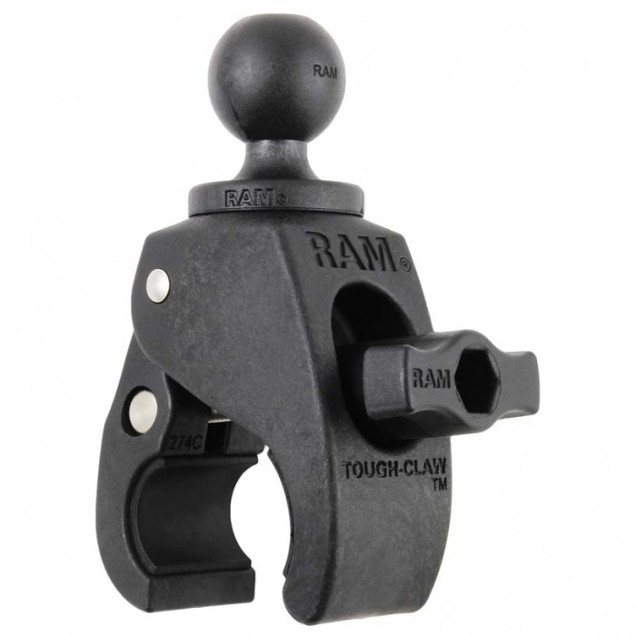 [해외]RAM MOUNTS Tough-Claw With 1´´ Diameter Rubber 공 베이스 9136398918