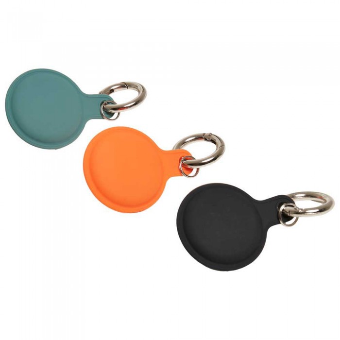 [해외]URBAN CLASSICS 열쇠 고리 AirTag 3 단위 138914923 Black / Orange / Dark Mint