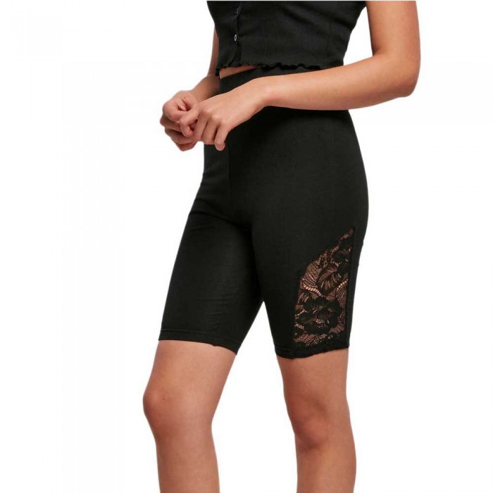 [해외]URBAN CLASSICS Inset Cycle short leggings 138730882 Black